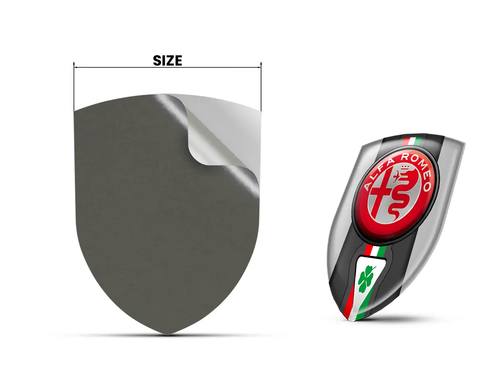 Alfa Romeo 3M Sticker Hochwertig Anpassbar Professionell